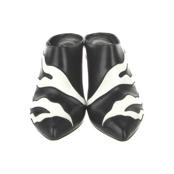 ❤️Louis Vuitton Leather Colorblock Pattern Mules❤️ - Picture 3 of 5